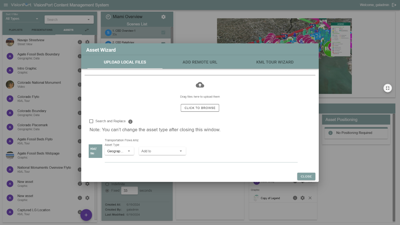 Presentation Creation Interface